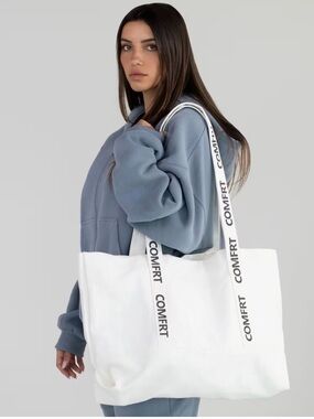COMFRT Logo Canvas Tote
